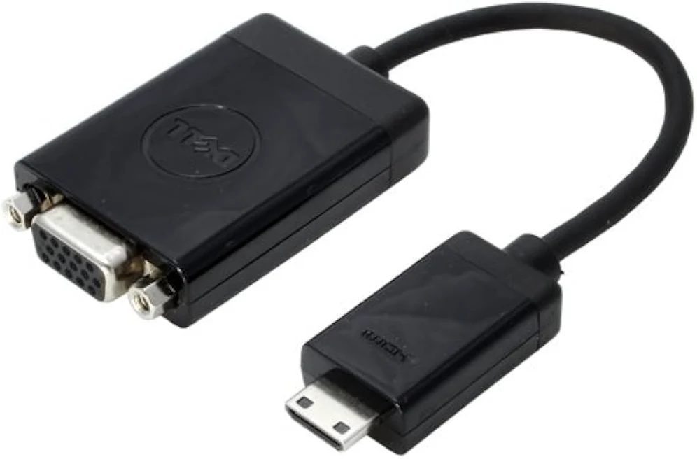DELL Mini HDMI-VGA redukcia (P/N: 470-13566) DELL Mini HDMI-VGA redukcia (470-13566) — pohľad 1 | Originálny Dell produkt