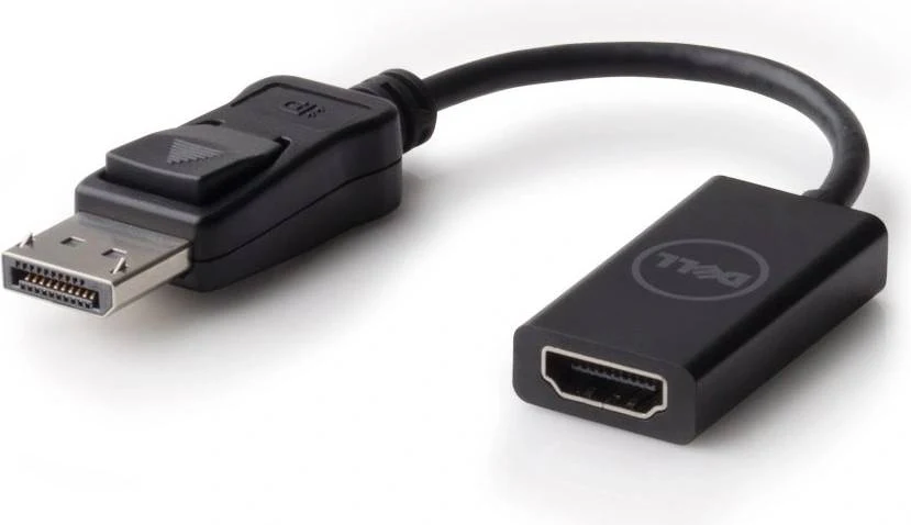 DELL Adapter DisplayPort (M) to HDMI (F) (P/N: 470-ABEP) DELL Adapter DisplayPort (M) to HDMI (F) (470-ABEP) — pohľad 1 | Originálny Dell produkt