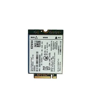 WWAN karta Dell Wireless 5809E 4G LTE/HSPA (P/N: DW5809e) WWAN karta Dell Wireless 5809E 4G LTE/HSPA (DW5809e) — pohľad 1 | Originálny Dell produkt